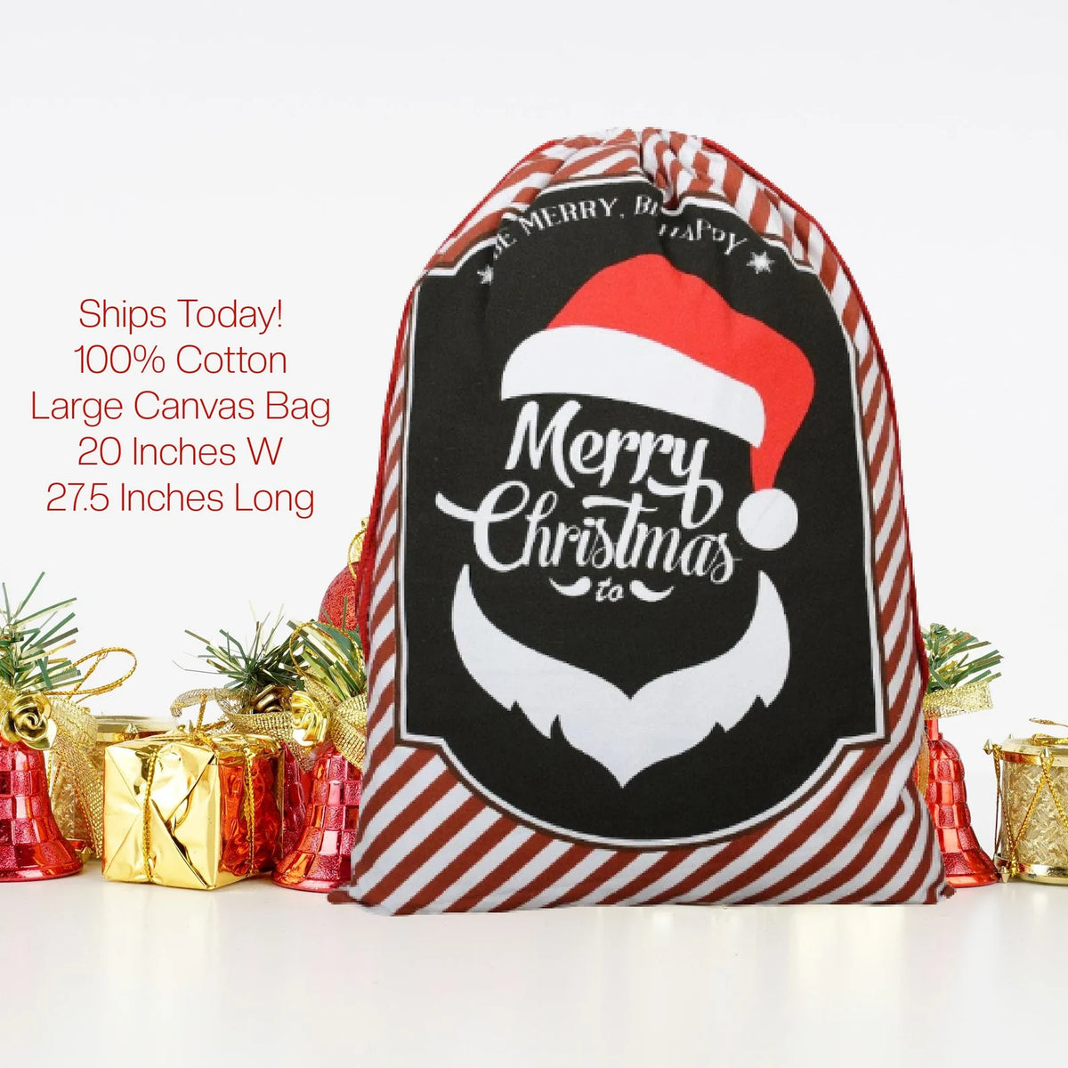 Sale-Extra Large Christmas Gift Bag-Holiday Bags